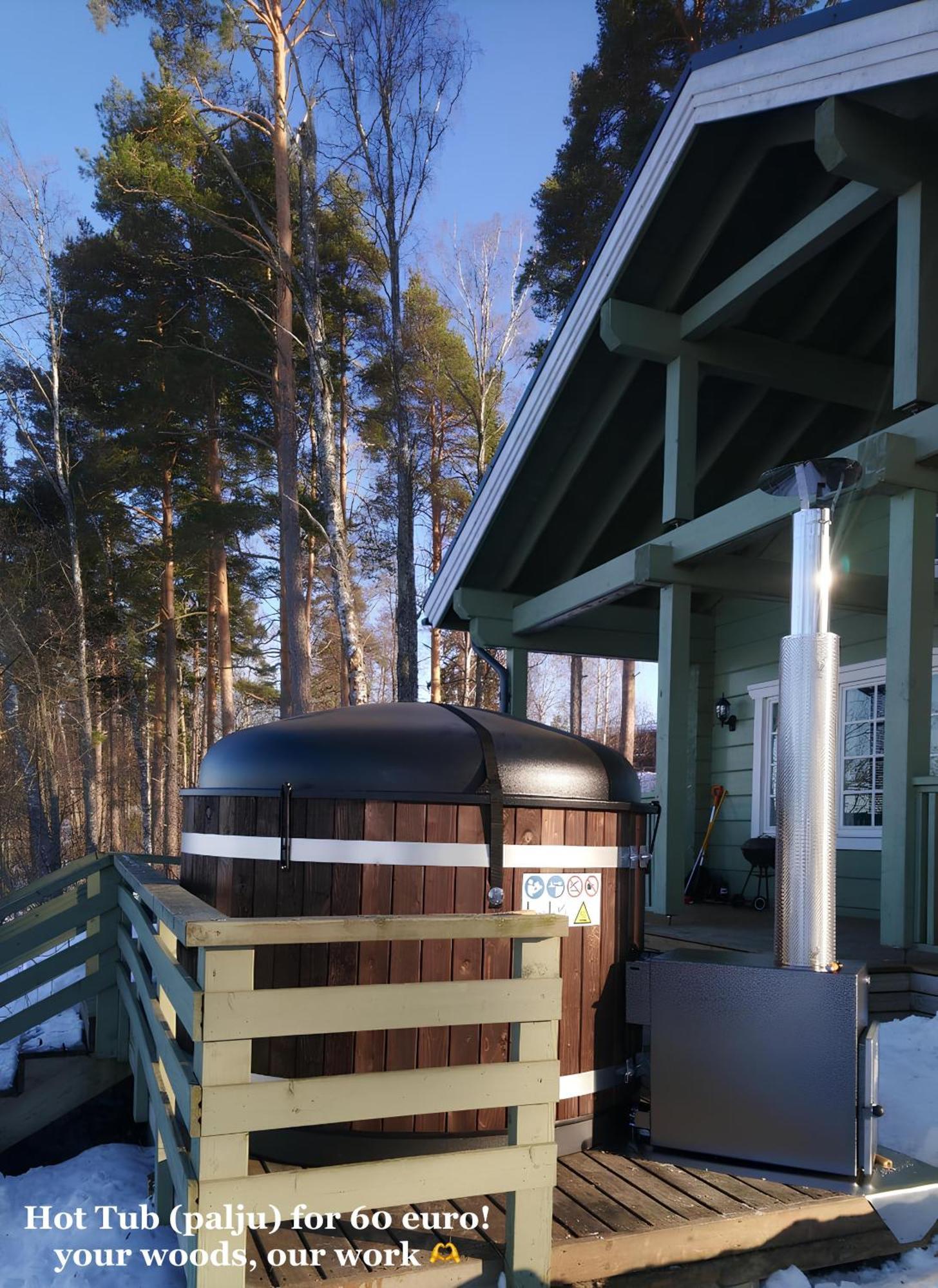 Sresort Saunas - Hot Tub, Palju Imatra Ngoại thất bức ảnh