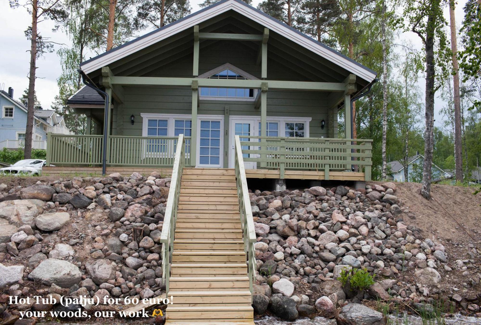 Sresort Saunas - Hot Tub, Palju Imatra Ngoại thất bức ảnh