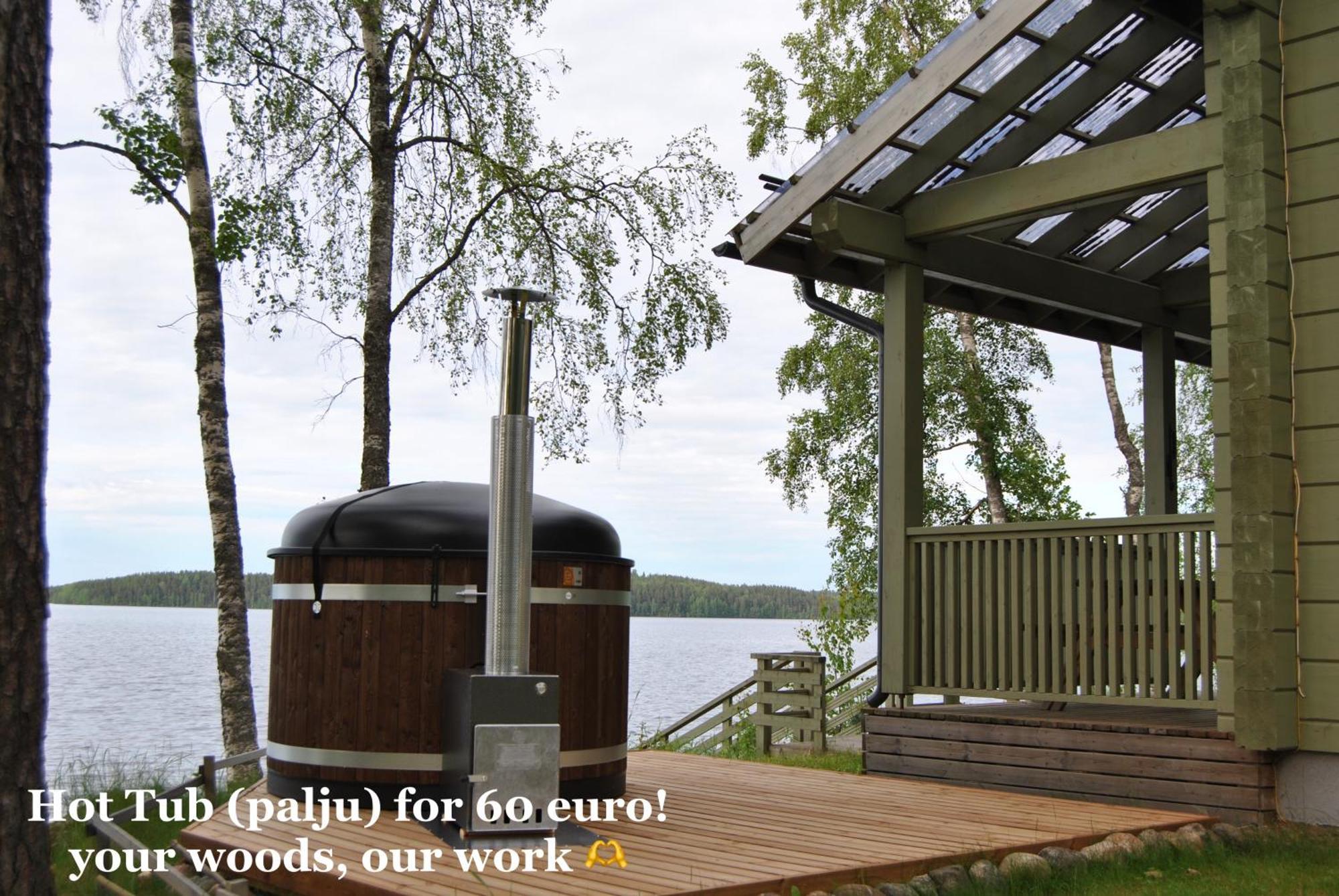 Sresort Saunas - Hot Tub, Palju Imatra Ngoại thất bức ảnh