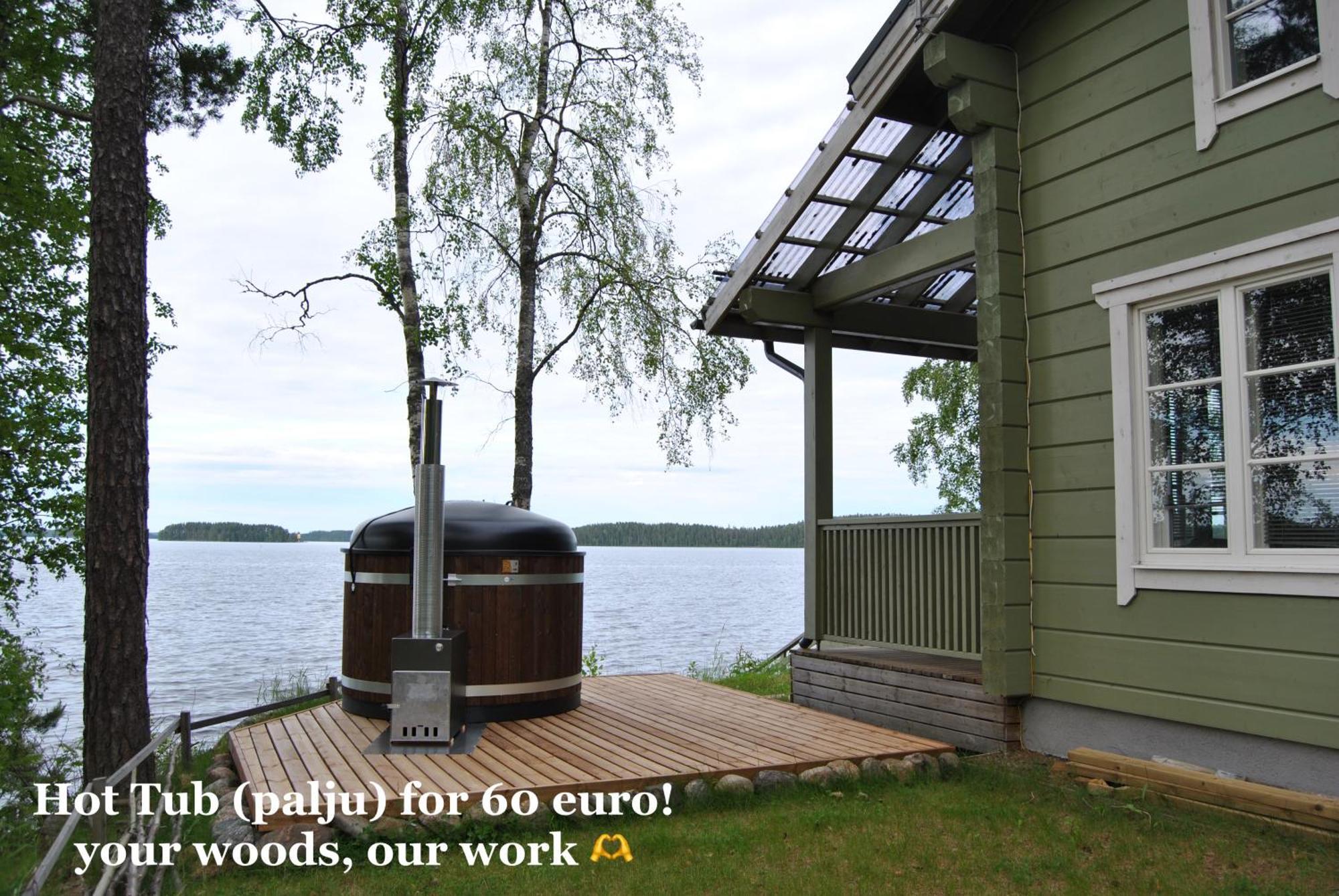 Sresort Saunas - Hot Tub, Palju Imatra Ngoại thất bức ảnh