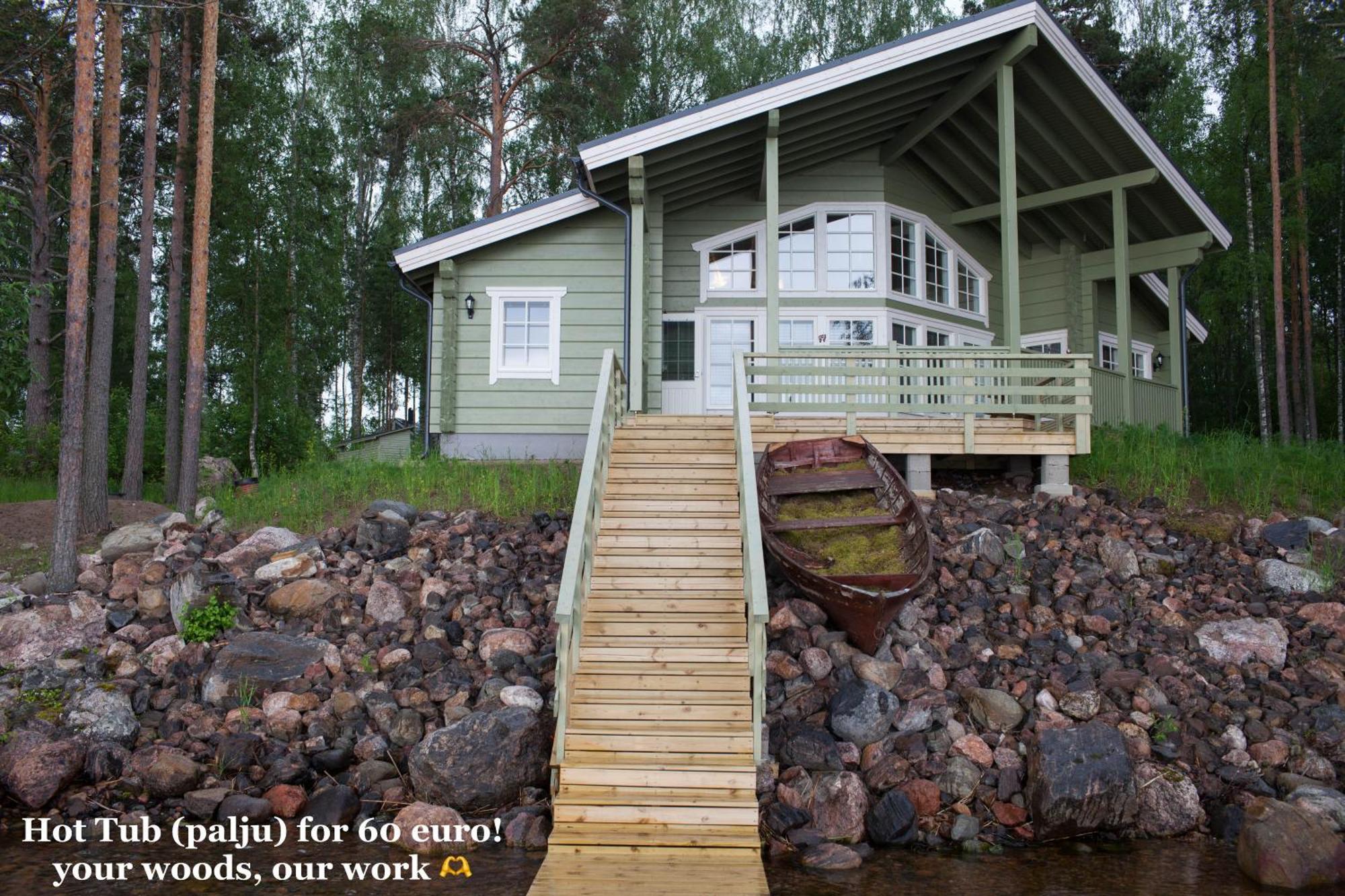 Sresort Saunas - Hot Tub, Palju Imatra Ngoại thất bức ảnh