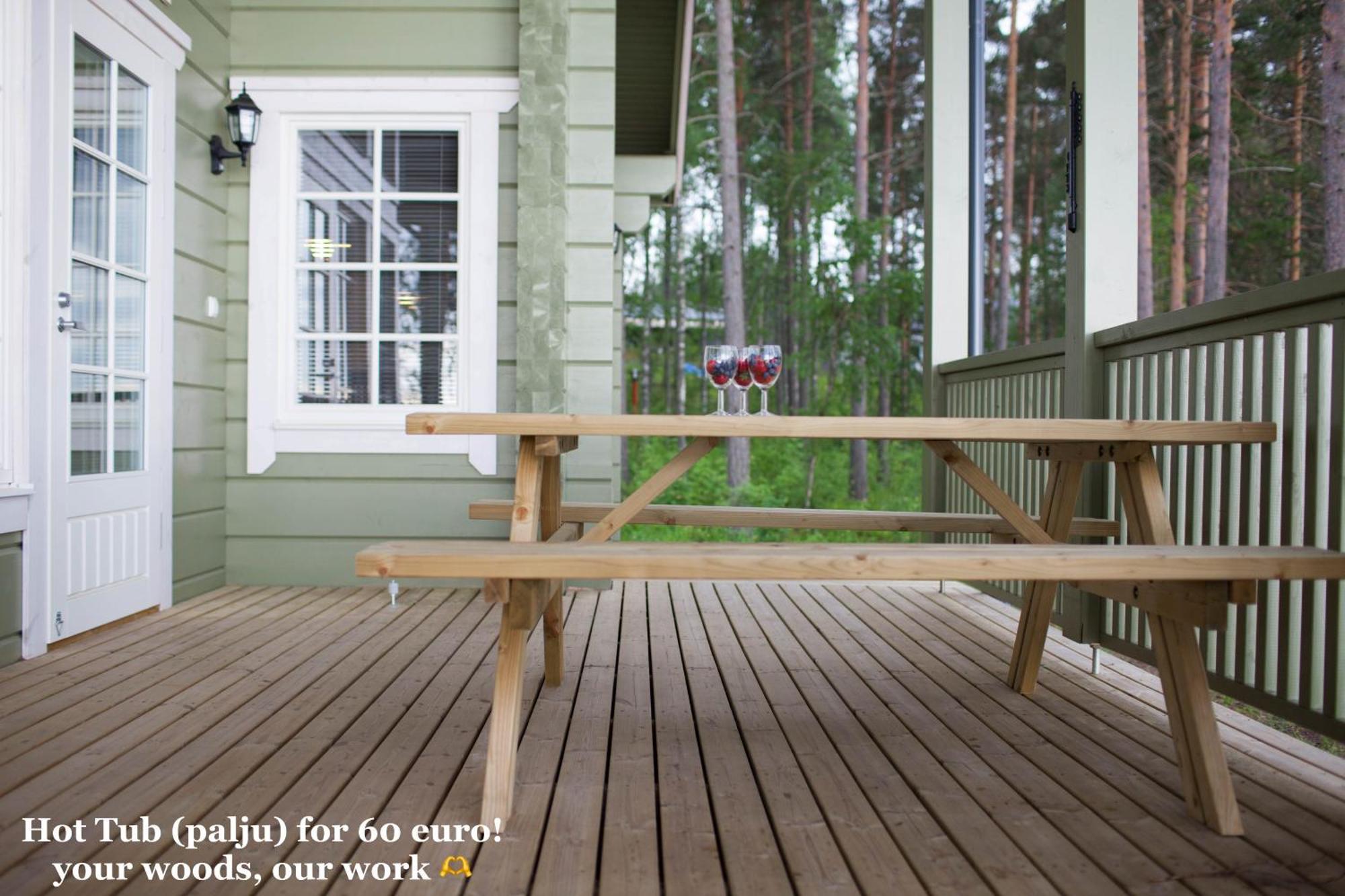Sresort Saunas - Hot Tub, Palju Imatra Ngoại thất bức ảnh